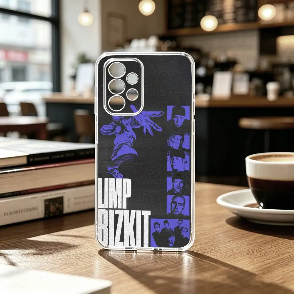 Фото Чехол для телефона Limp B-Bizkit Band Cool Album, прозрачный, силиконовый, мягкий, для Samsung S25, S24, S21, S22, S23, S30, Ultra, S20, Plus, Fe №4