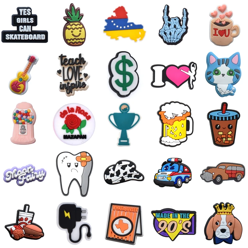 

Set Jeans Para Pins Kids Girl Men Shoes Accessories Shoe Charms Boy Women Charm Packs Decorations for Croc Gifts Wholesale Bulk