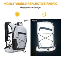 bicycle bike bags with water bags 8l waterproof reflective mtb road cycling bag outdoor sport climbing pouch hydration backpack