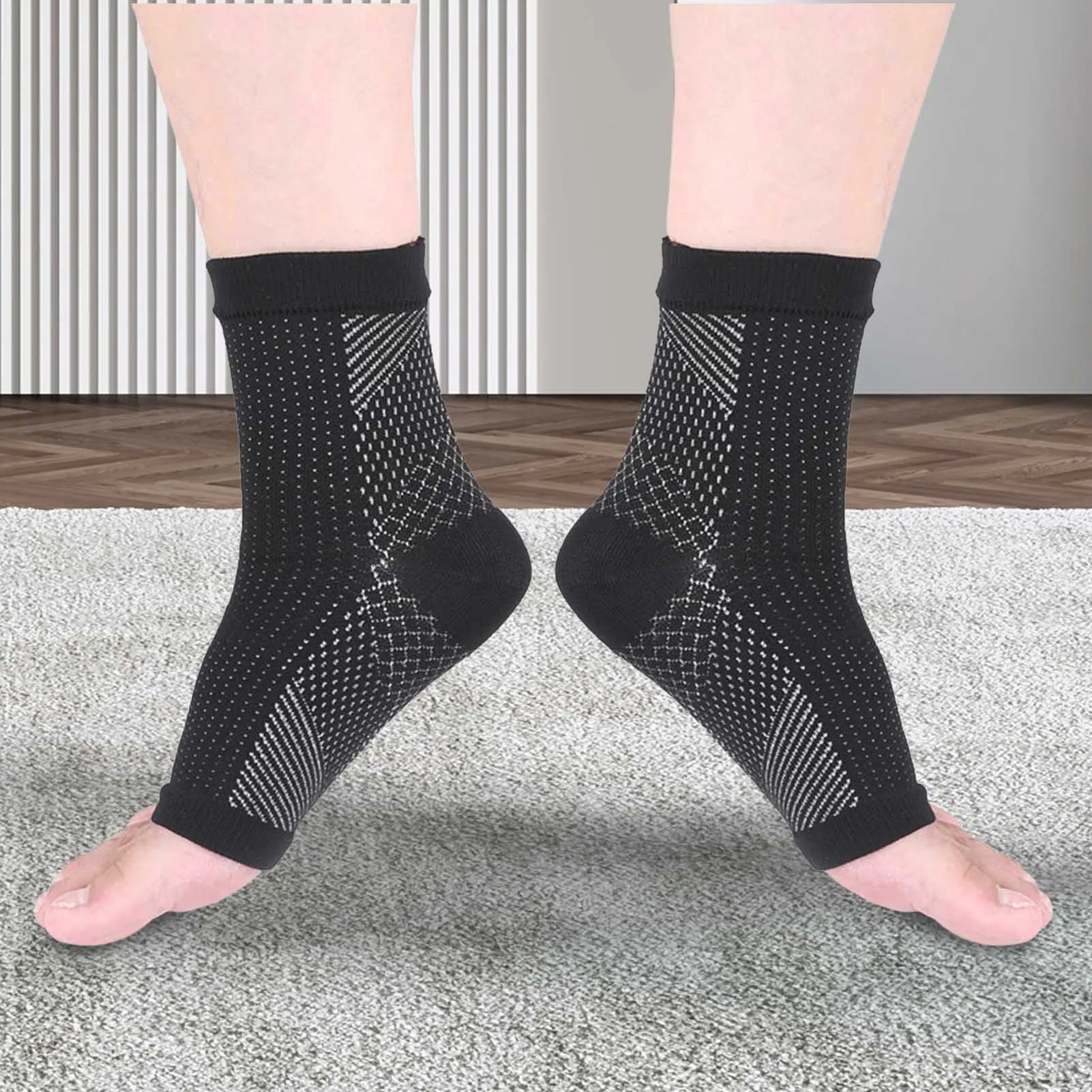 

New Planter Fasciitis Socks with Arch Support Fasciitis Compression Support Foot Wraps for Womens Mens Socks