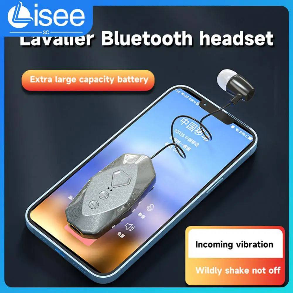 

Headphone Accessories Headset 5.2 Wireless Business Headset Earbuds Gt-009 Portable Lavalier Earphone For Samsung