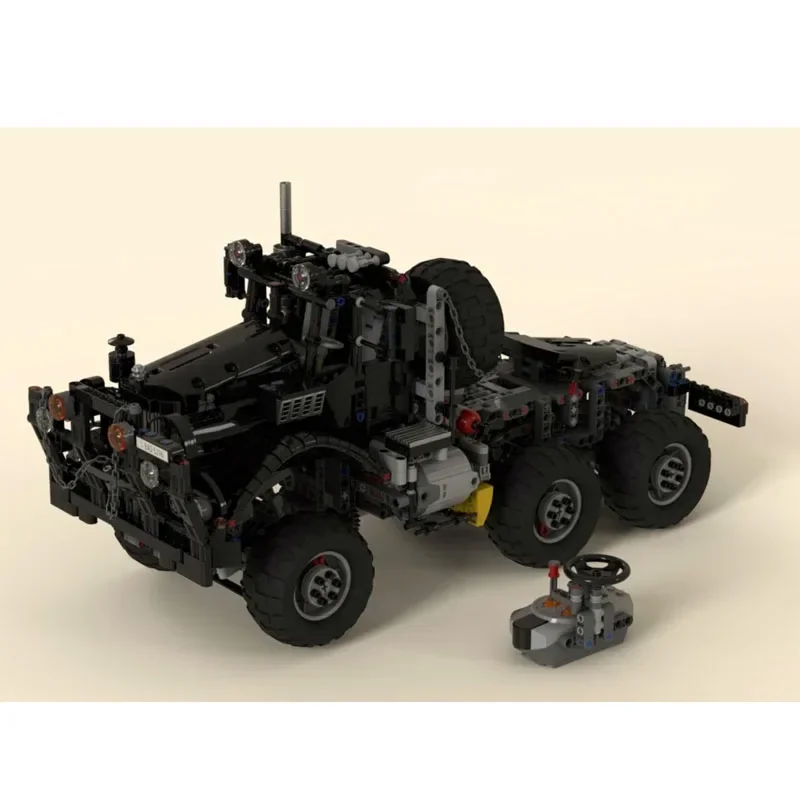Фото Конструктор MOC-28344 Классический Вездеход 6x6, 1993 детали, подарок для взрослых, на день рождения, Рождество, модель-игрушка №2