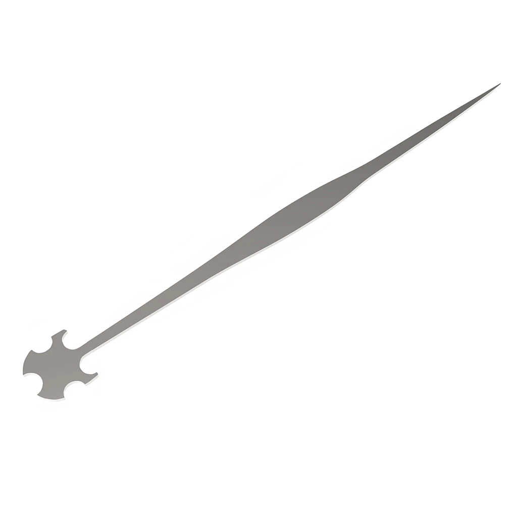 Laser Cutter CNC Chrome Acoustic Cello Tool Sound Post Setter For Cello Repair Tool Sound Post F Hole Insert Remover Sharp Tip