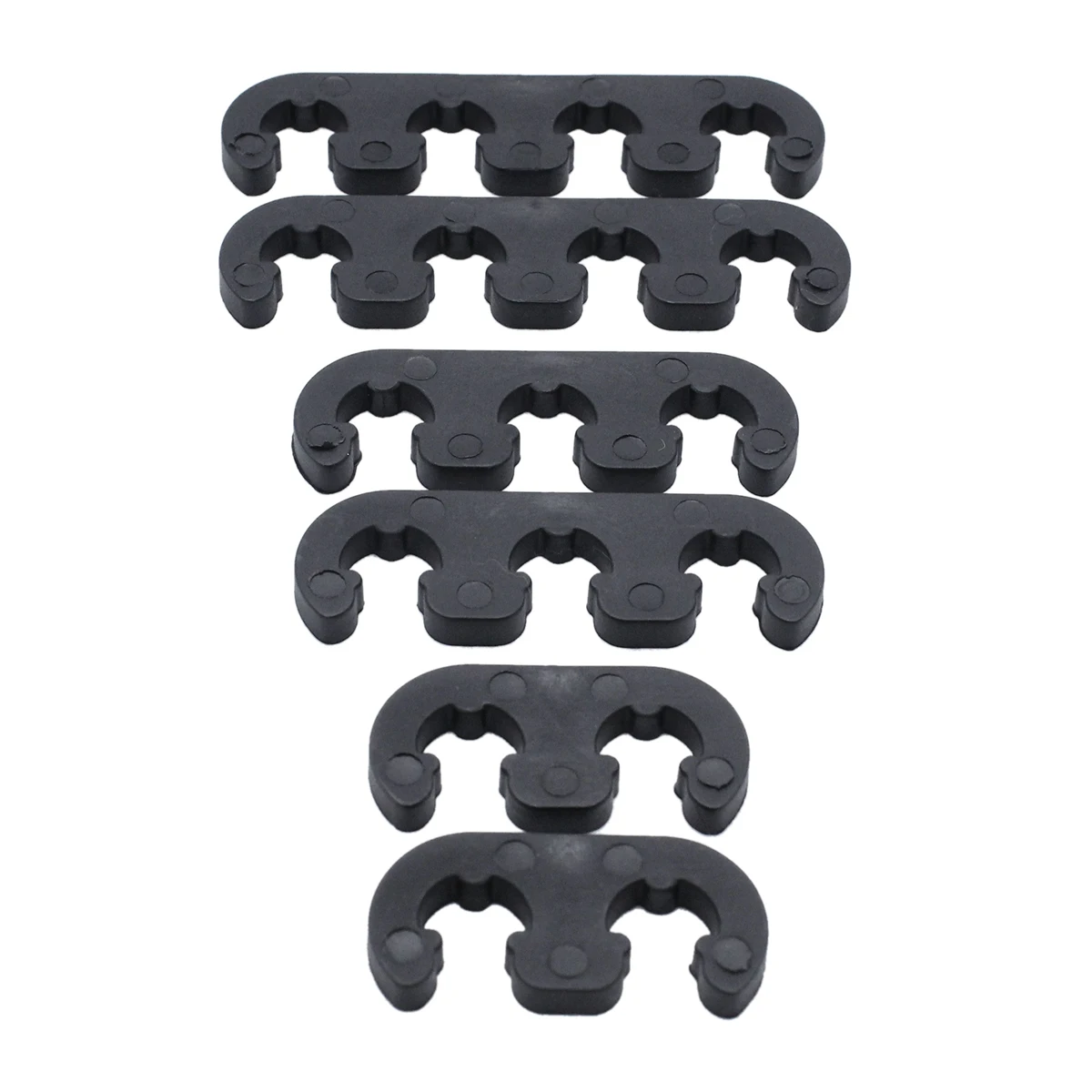 

7mm 8mm Plastic Spark Plug Wire Separators Dividers Looms Universal Black Separators Dividers fo