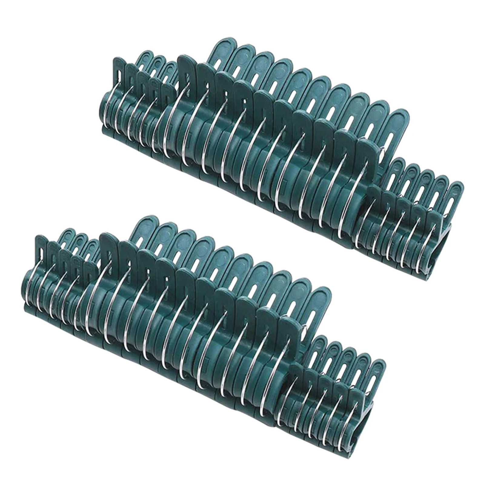 

40pcs Plastic Straightening Plant Clip Gripper Clamp Fixing Garden Vegetable Flower For Supporting Stem Weatherproof Vine Tool