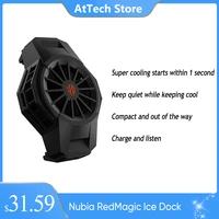 original nubia funcooler redmagic ice dock for red magic 5s 5g fan cooler universal radiator mobile phone accessories