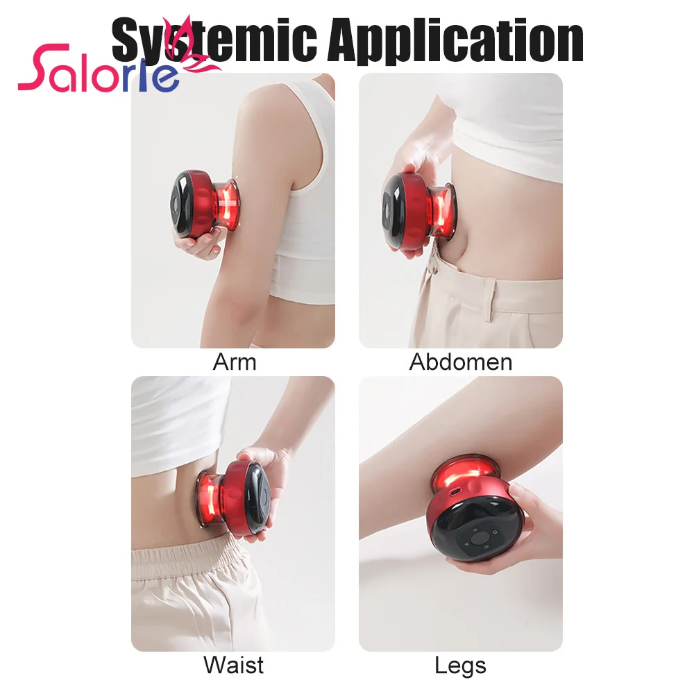 Электрическая фототерапия Вакуумные присоски магнитная фотоантицеллюлитная