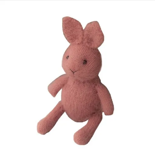 

Новорожденный фото кукла шерсть вязание кролик игрушка фото студия ребенок полная луна фотография Реквизит новорожденный аксессуары фотография ребенок