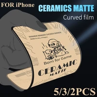 532pcs matte soft ceramic tempered glass for iphone 13 pro x xr xs max 6 7 8 11 12mini 7plus protective screen protector film