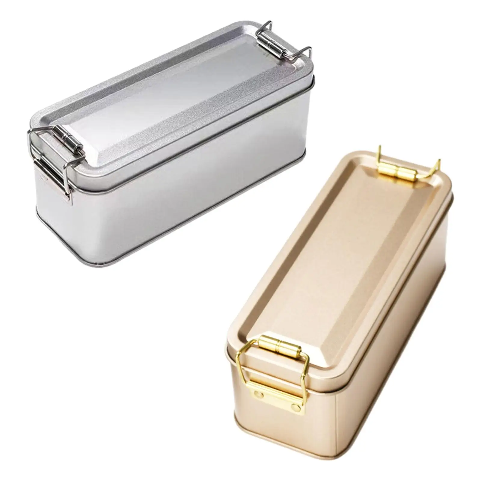 With Lid Empty Rectangular Small Items Container Candy Tin Party Favors Birthday Wedding Holiday Gift Giving