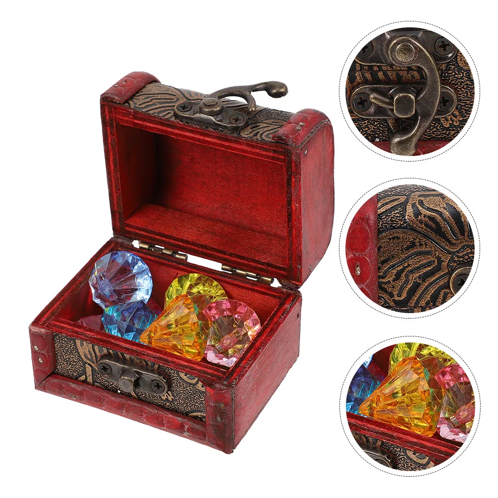 

for Kids with Colorful Diamonds 2 Sets Diving Throw Pool Pirate Box Underwater Box for Party Favors