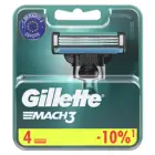 Сменные кассеты Gillette Mach 3 (4 шт.)