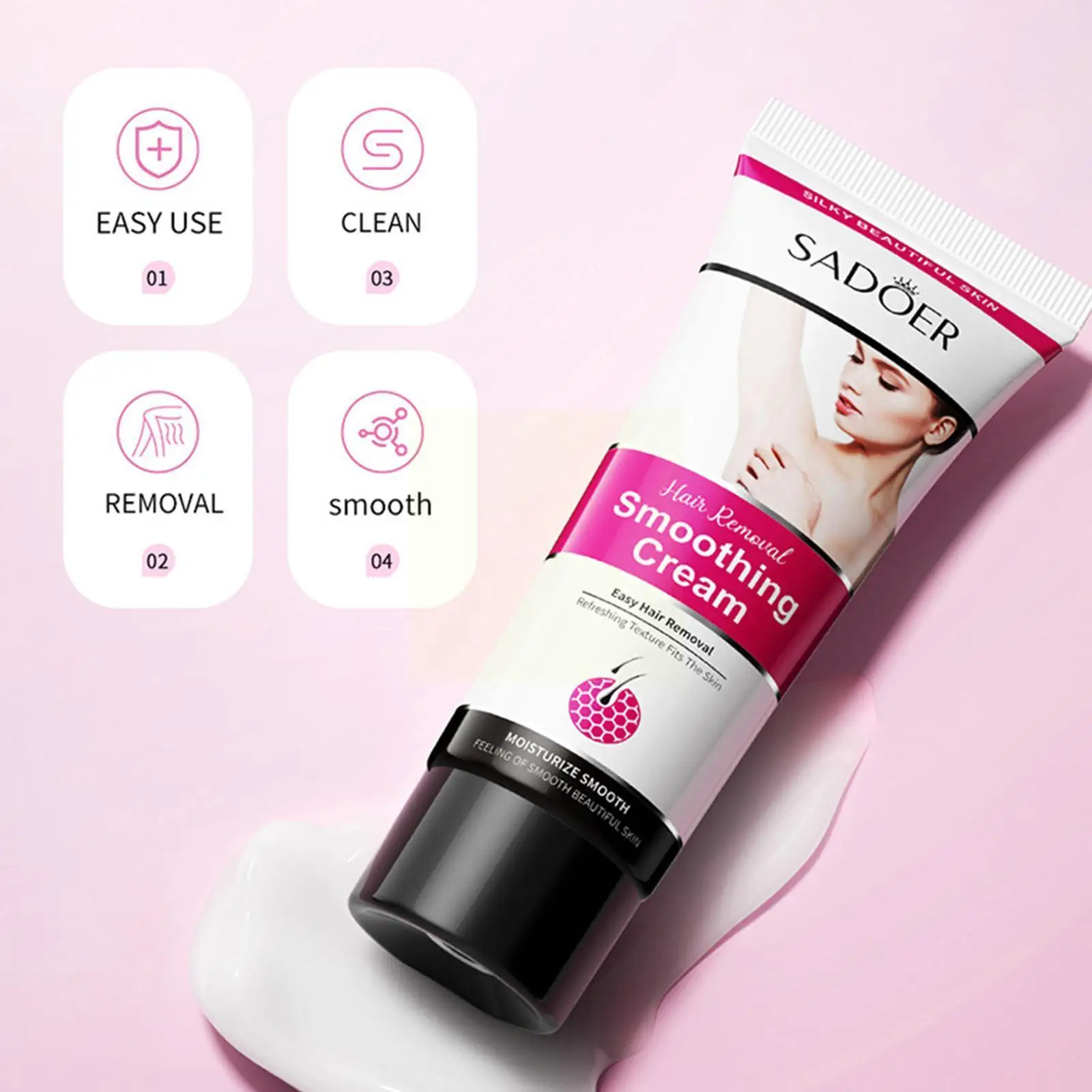 

50g Hair Removal Cream Painless Depilatory Cream Body Armpit Legs Arms Hair Remove Whitening Skin Care For Men Women V2a7