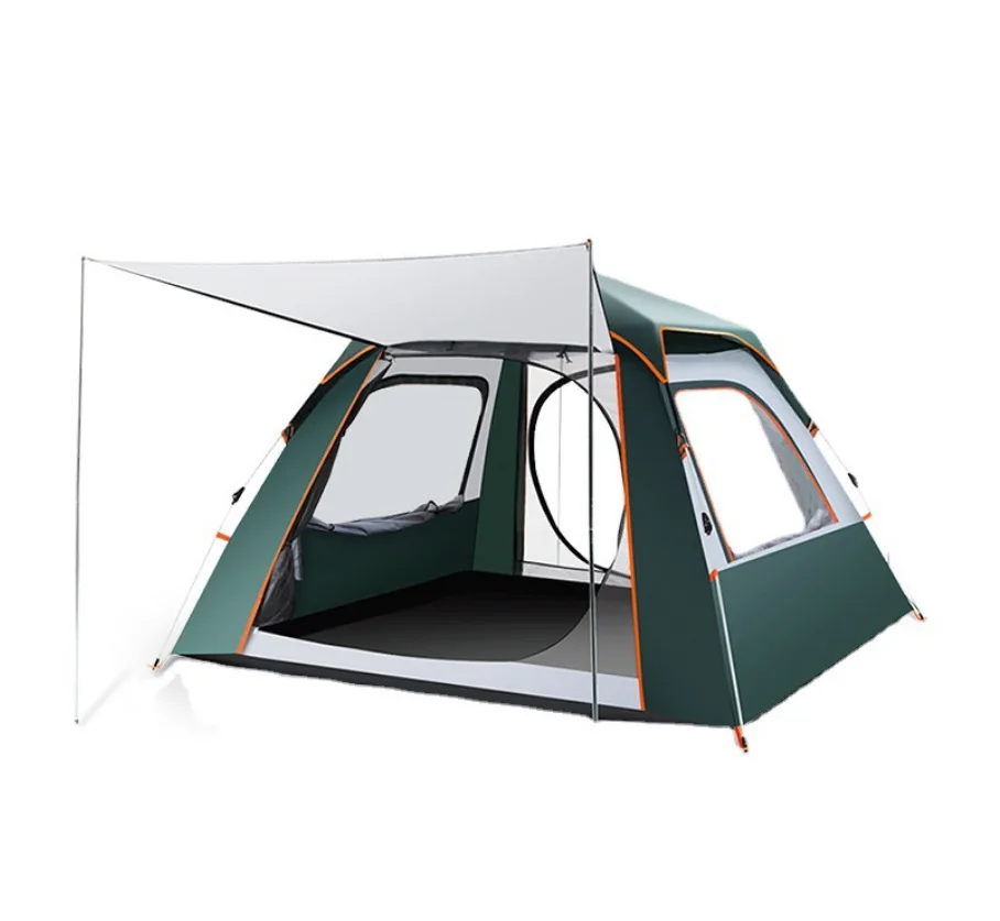 

3-4Person Waterproof Easy Setup Camping Tents Double Layer Family Outdoor Tent