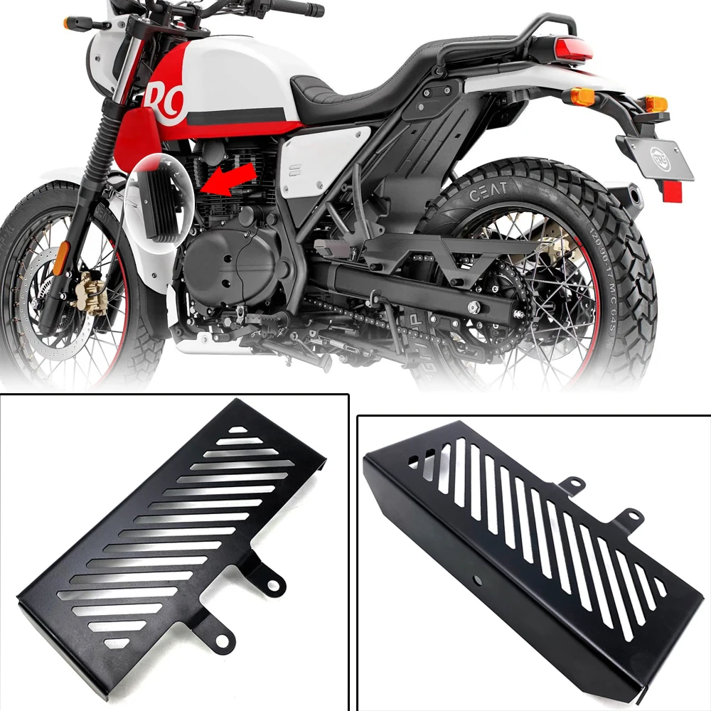 

Motorcycle Radiator Grille Guard Protector Grill Protective Cover For Himalayan Scram 411 2022 2023 scram411 Accessories