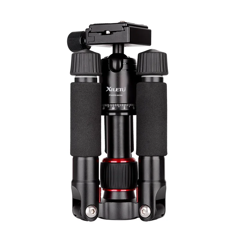 

Портативный штатив Cadiso fm5s, портативный дорожный штатив, мини-штатив с сферической головкой 360 градусов для цифровой зеркальной камеры