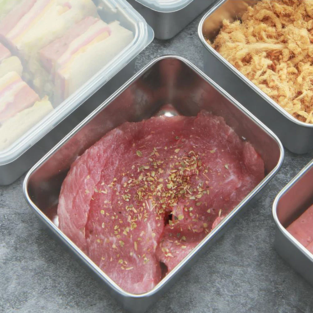 Контейнер из нержавеющей стали для хранения обедов фруктов кемпинга супов |