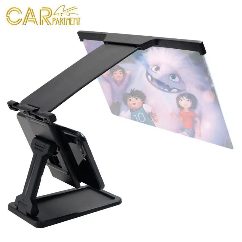 

Держатель для телефона с увеличением 3d экрана, новинка, держатель для телефона с лупой 12 дюймов, кронштейн для защиты от излучения, аксессуа...