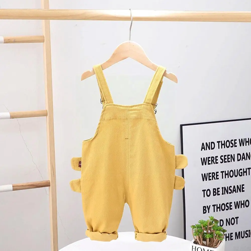 

2022 Toddler Baby Printed Overalls Pants With Pocket Clothing Trousers Cute Suspender Outfit Boys Kids Denim Summer Girls B L9s9
