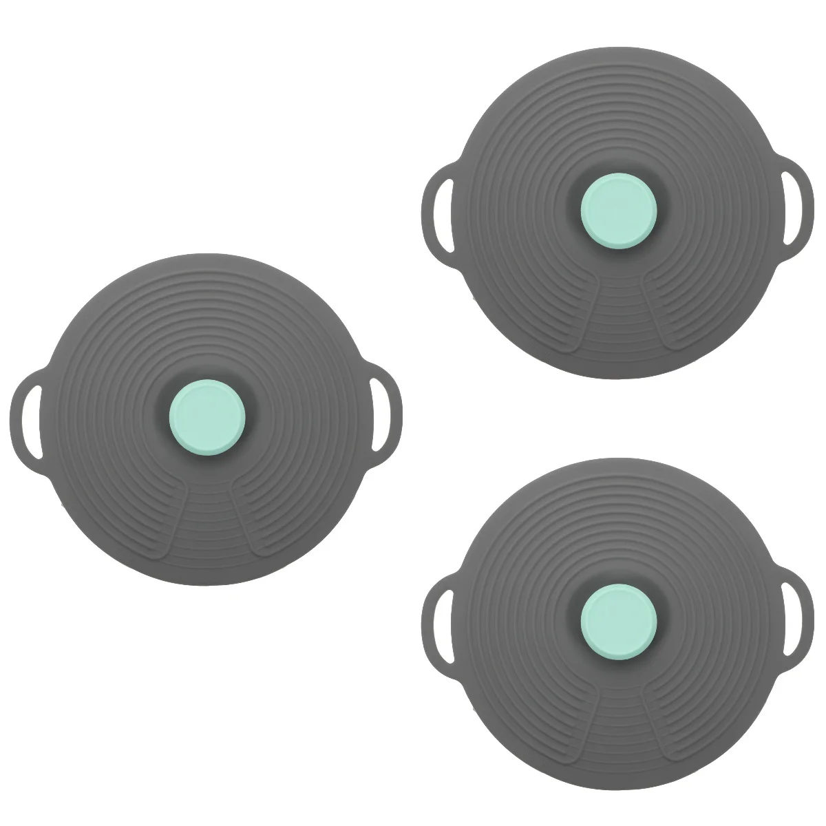 

Silicone Lid Lids Covercoverspan Pans Suction Pot Pots Splashing Oil Anti Stretch Frying Universalairtight Bowl Saucepan Pack