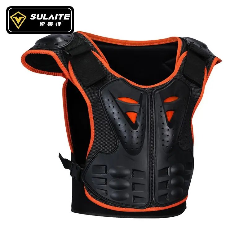 Motorcycle Armor Kids Motocross Clothing Sleeveless Jackets Moto Riding Protective Childrens Motorcycle Armor