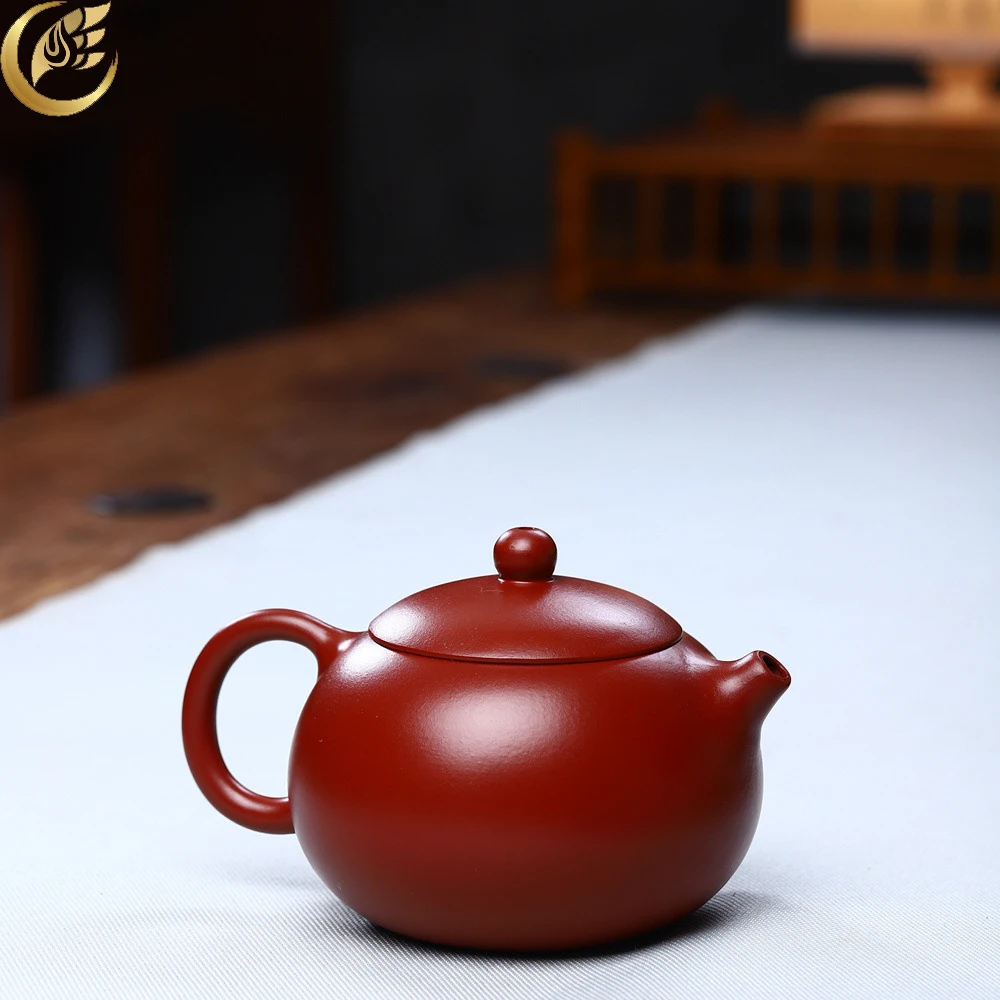 Исин Фиолетовые глиняные чайники Аутентичный чайник Dahongpao Xishi с шариковым