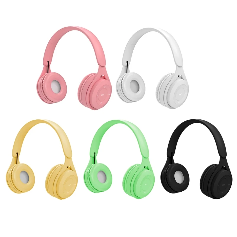 

5.0 Universal Gaming Headset Over-ear Wireless Headset with Mic Noise-cancelling