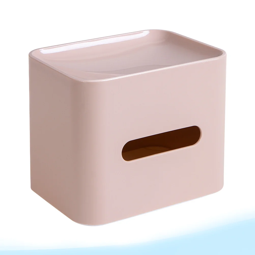 

Tissue Box Holder Storage Napkin Stand Night Dresser Bedroom Countertop Vanity Bathroom Rectangular Cover Tissues Facial Paper