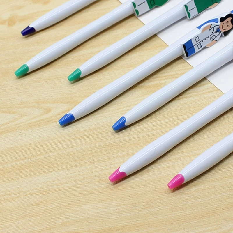 7 шт. выдвижная шариковая ручка многоразовая офисная для письма плавное письмо