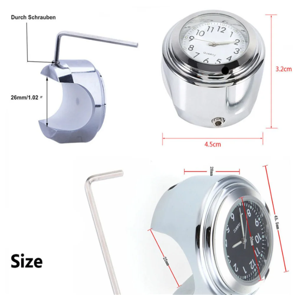 1 шт. аксессуары для мотоциклов часы руль BMW F800GT HP2 EnduRo Megamoto F800R F800S F800ST