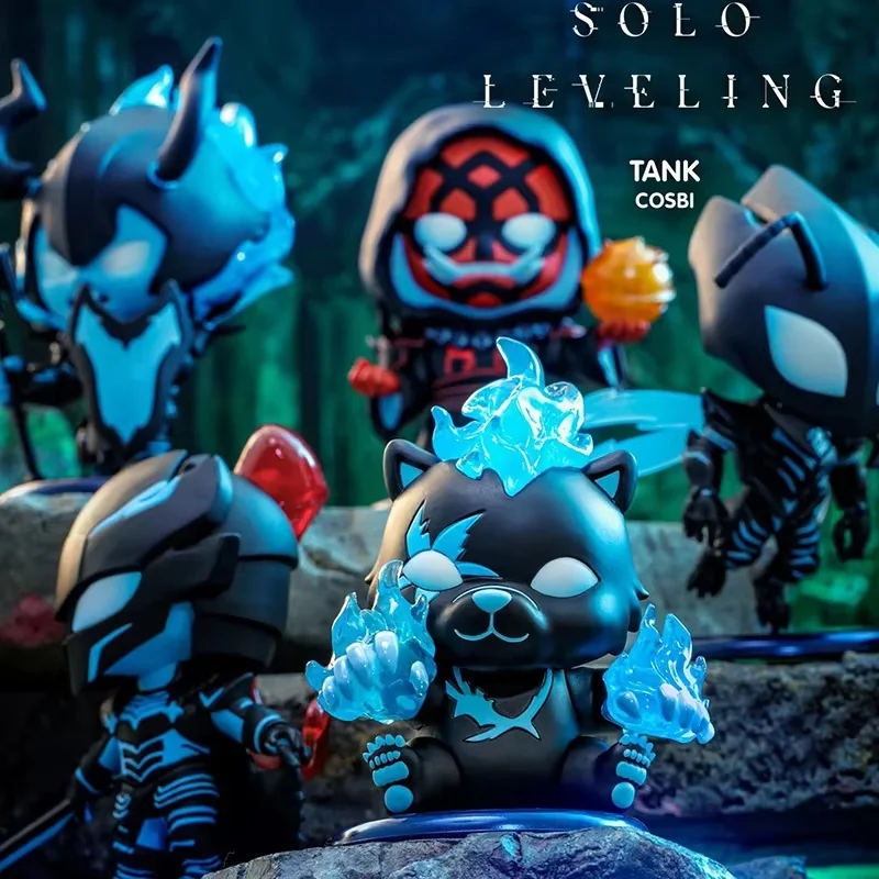 Фото Коллекционная мини-фигурка Hot Toys Solo Leveling Cosbi Blind Box из ПВХ, декор для стола, загадочная игрушка-сюрприз, подарок для фанатов №3