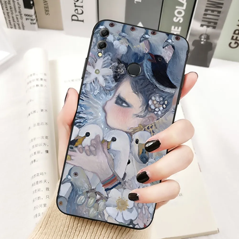 Чехол для телефона Amine Aya Takano Huawei Honor 10 lite 9 20 7A 9X 30 50 60 70 pro plus мягкий силиконовый