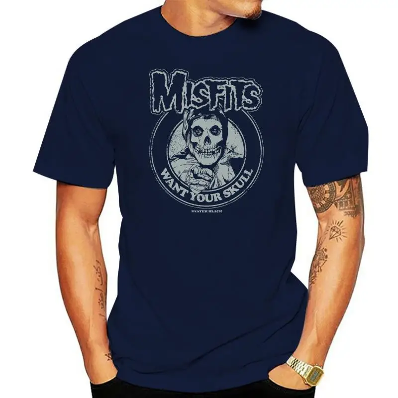

MISFITS WANT YOUR SKULL MENS T-SHIRT BLACK