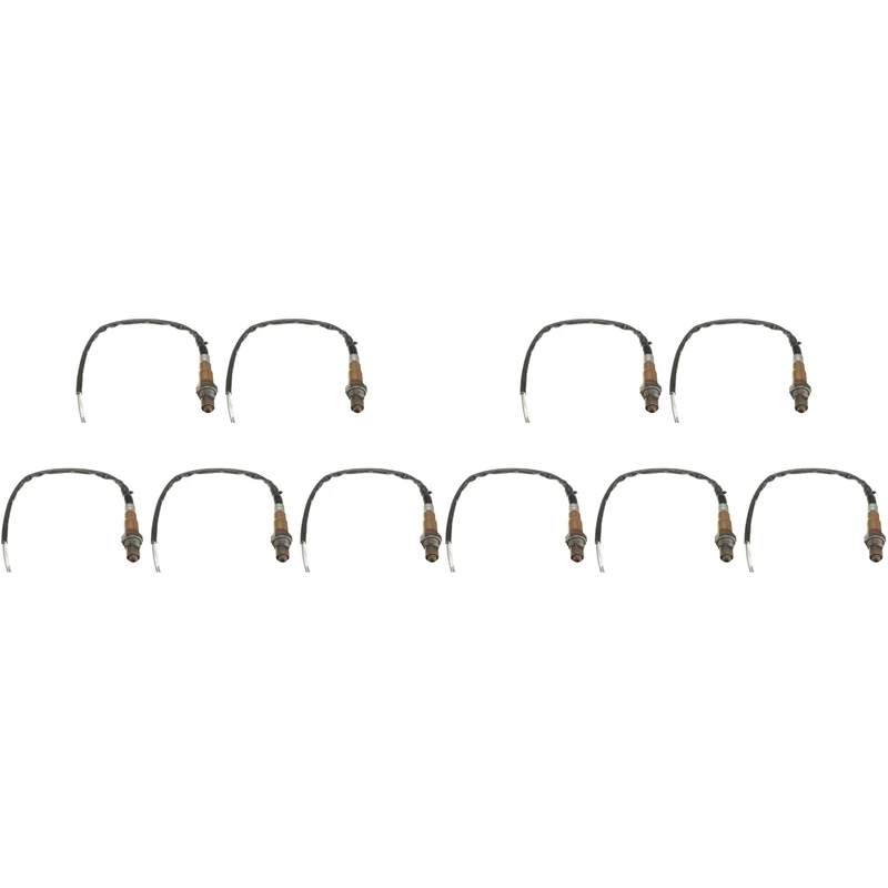 

10X 4 провода Универсальный Газовый O2 кислородный датчик Lambda O2 сенсор 0258986602 0258986507 для Citroen Ford Hyundai Renault-Volvo