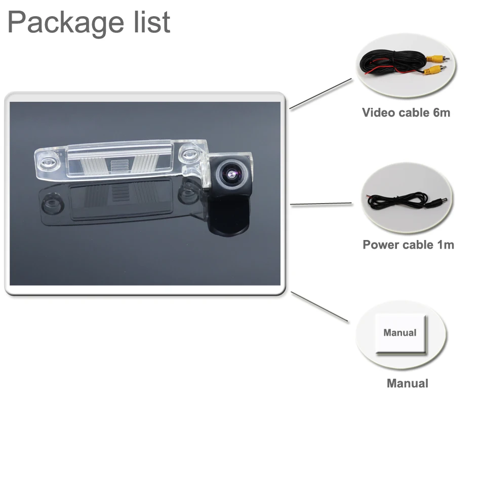 GAYINTT 170 градусов 1080P Автомобильная резервная камера парковки для KIA K3 Cerato Sorento R XM