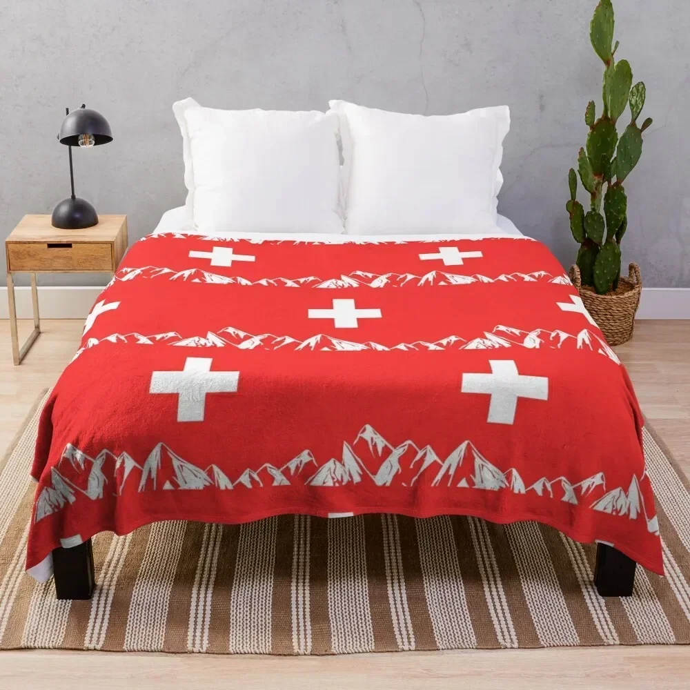 Фланелевое одеяло SWITZERLAND