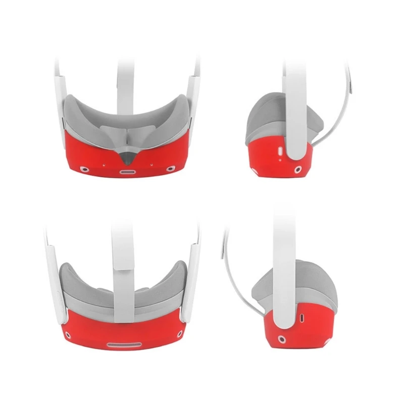 

Силиконовые защитные колпачки, крышка для гарнитуры Pico4 VR, защита лица, рукав хоста, крышка ручки, губчатая подкладка, комплект качающихся колпачков