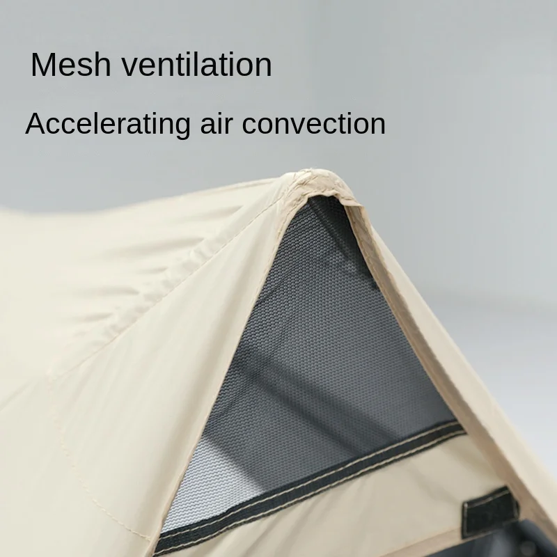 Палатка для кемпинга на открытом воздухе пляжа Черная гелевая Солнцезащитная