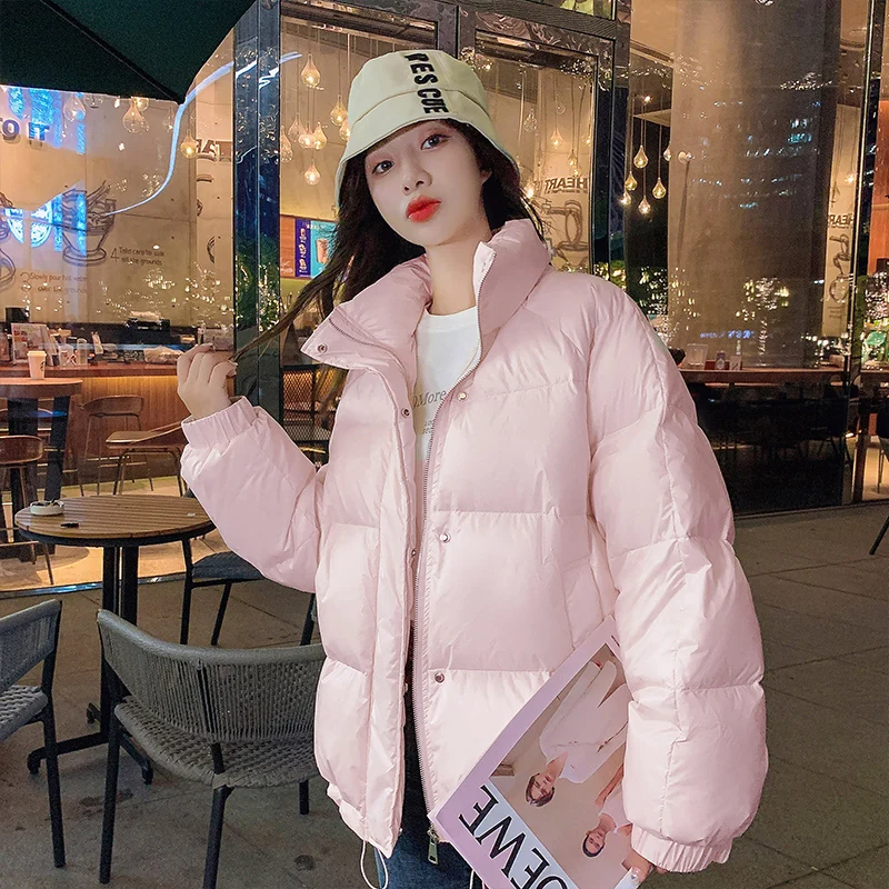 Bread Jacket Short Anti-season Down Cotton-padded Jacket Cotton-padded Jacket Women Korean Style Loose Winter Jacket 2023 New