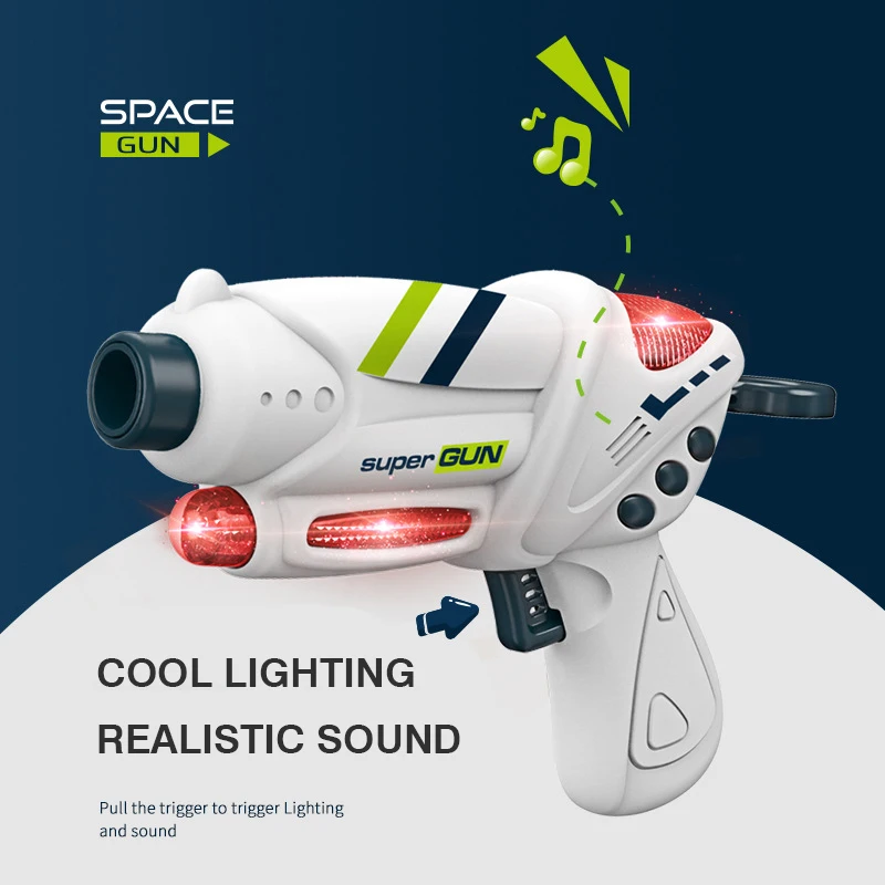 

Искусственные игрушки, имитация мигающего пистолета со светодиодными эффектами и реалистичными звуками стрельбы, крутой игрушечный писто...