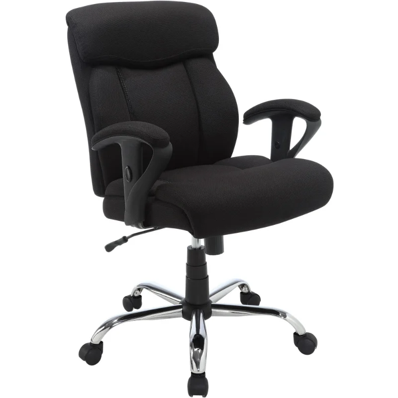 , Supports Up To 300 Lbs, Black Conference Chair  Office Furniture