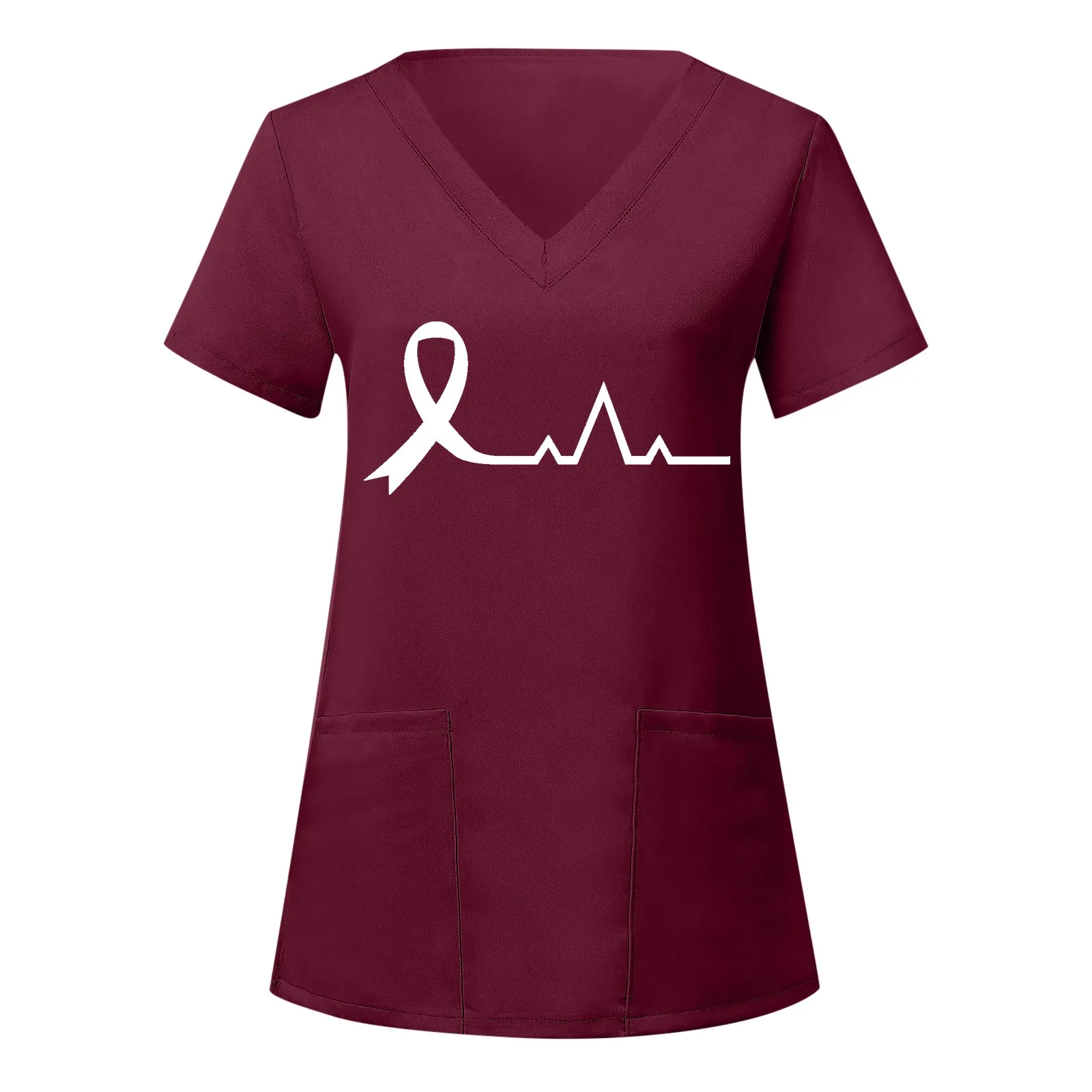 Женская униформа медсестры KANCOOLD хлопковая блузка из микрофибры и полиэстера с