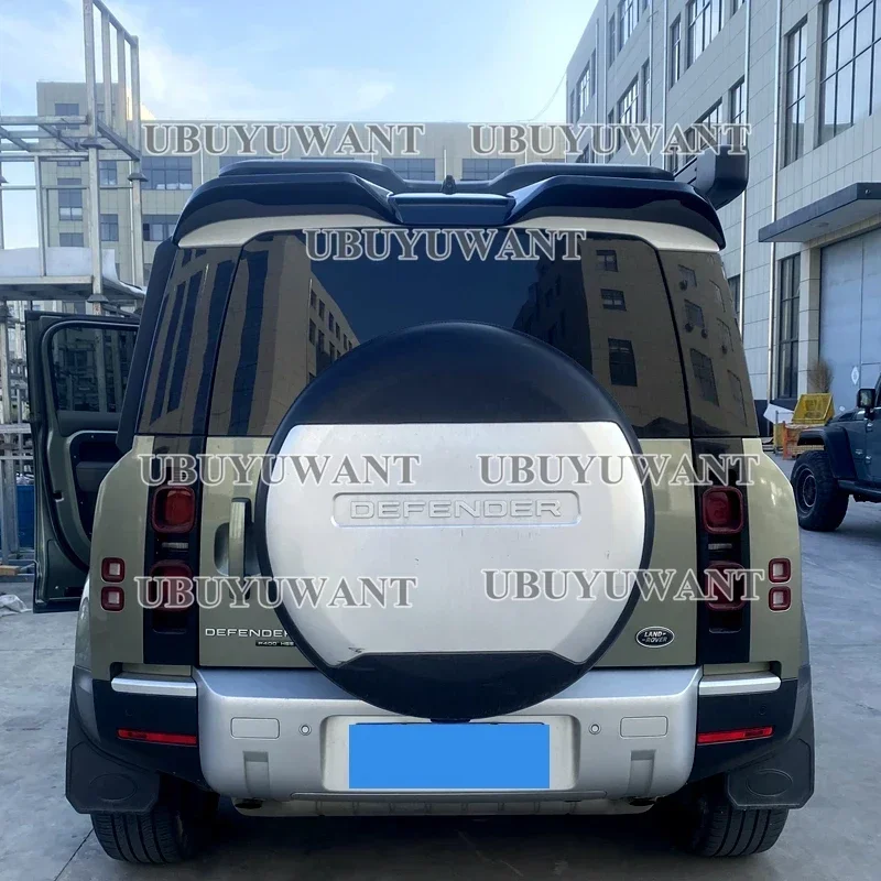 Новый дизайн черный задний спойлер из АБС-пластика крыло для Land Rover Defender 2020 2021 2022