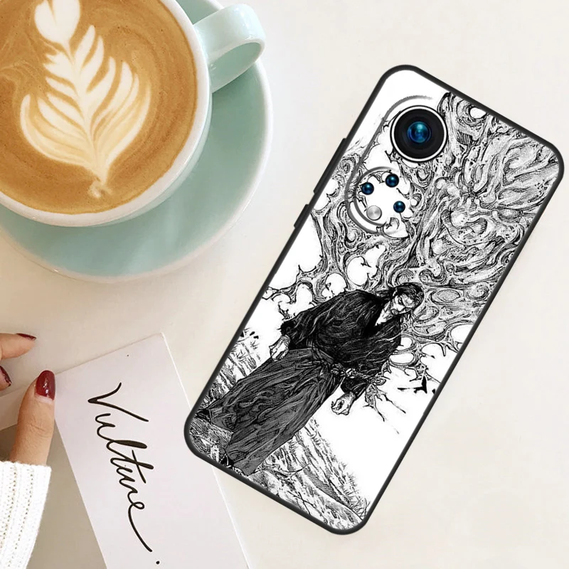 Чехол vagabond miyamoto musashi для Honor 50 чехол Huawei P40 Lite P20 P30 Pro Nova 9 5T P Smart 2021 2019 - купить по