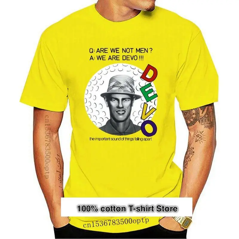 

Devo Q Are We Not Men-Camiseta Retro de los 70S 2021 Wave, Vintage, Unisex, clásica, a la moda, 1365