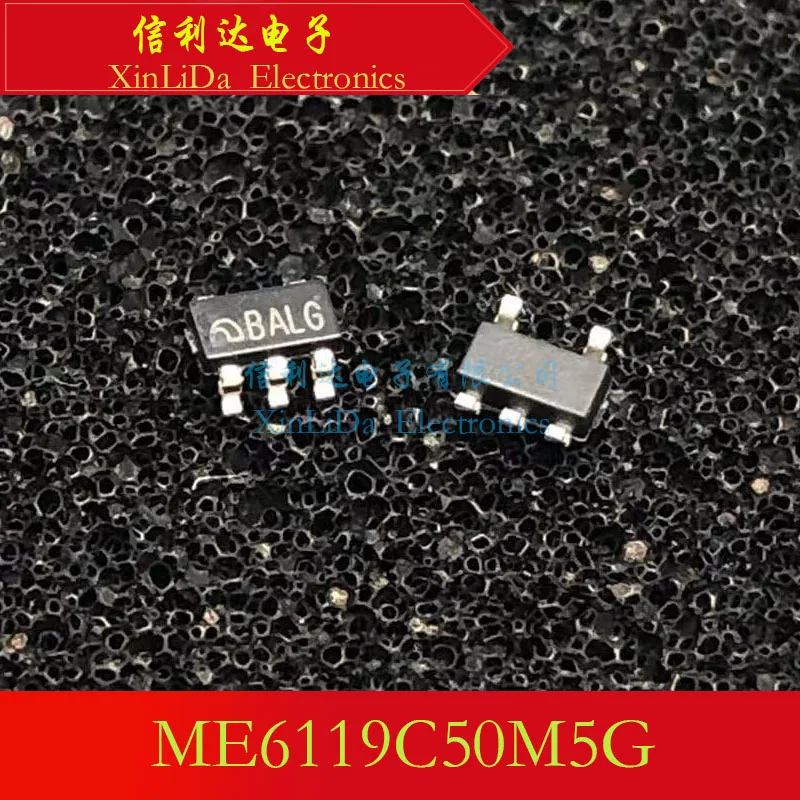 Новый и оригинальный линейный регулятор ME6119C50M5G ME6119C50 для маркировки Codee