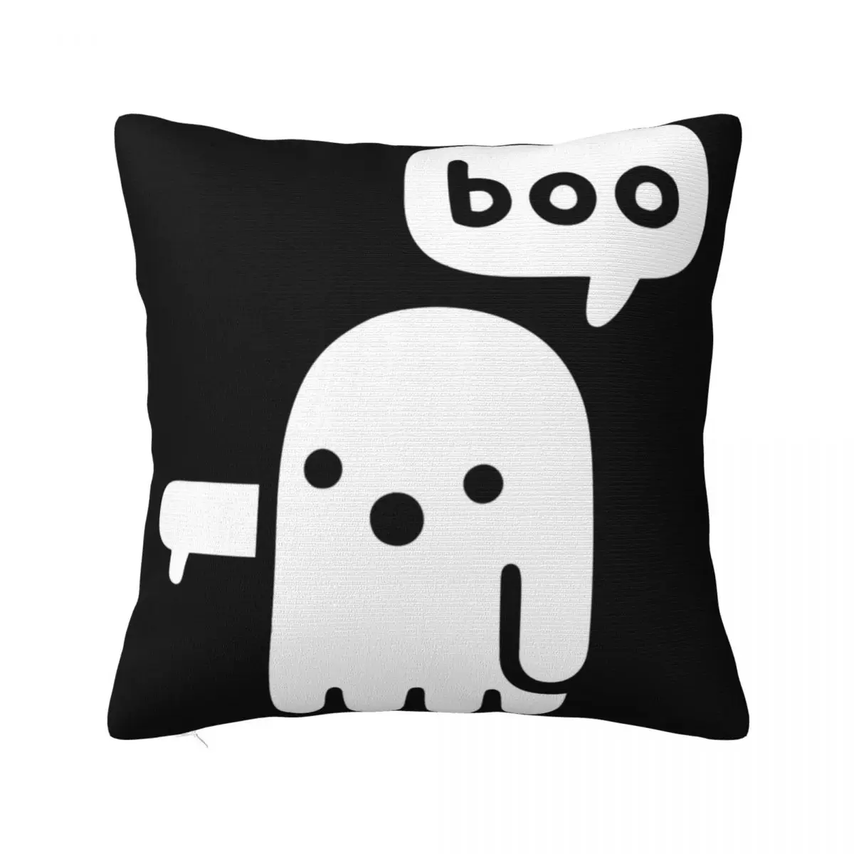

Ghost Of Disapproval Halloween Pillow Case Spooky Cartoon Bedroom Zipper Pillowcase Summer Vintage Polyester Cover