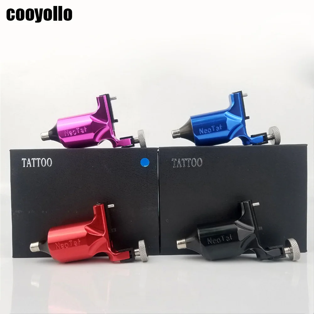 

NeoTat Top Grade Rotary Tattoo Machine Liner Shader Swiss Motor Electric Rotary Tattoo Gun RCA Connect For Tattoo Artist Supply