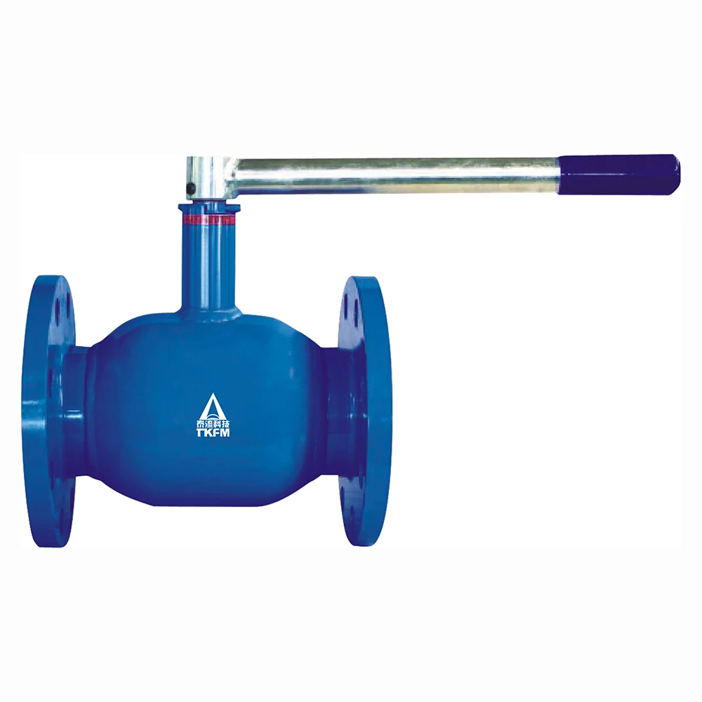 TKFM wcb литой стальной 3-дюймовый фланцевый ручной шаровой клапан рычажного типа