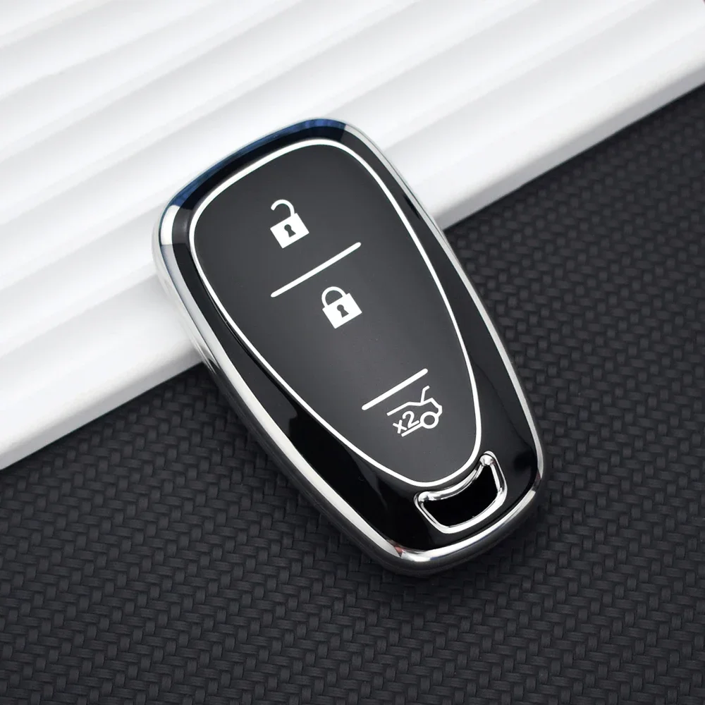 

Для Chevrolet Chevy malcamaribu o Cruze подача Spark Equinox Sonic Volt ТПУ Автомобильный ключ чехол Чехол защитный корпус